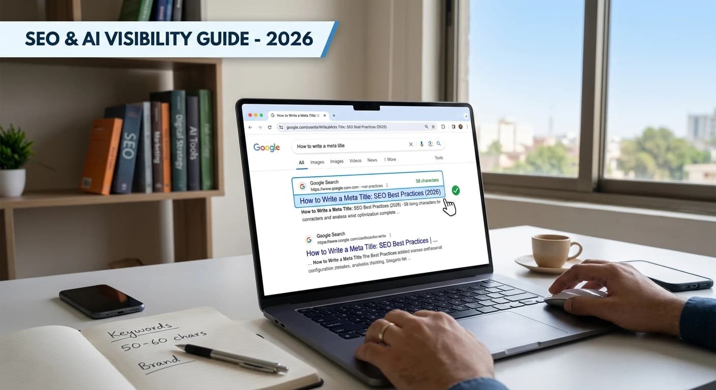 How to Write a Meta Title: SEO Best Practices (2026)